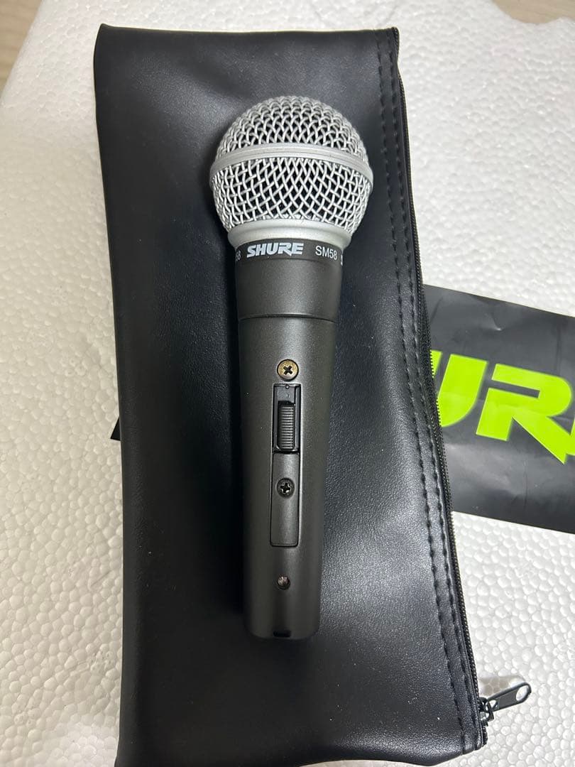 ひ*つ様 SHURE SM58 ダイナミックマイク　スイッチ付き