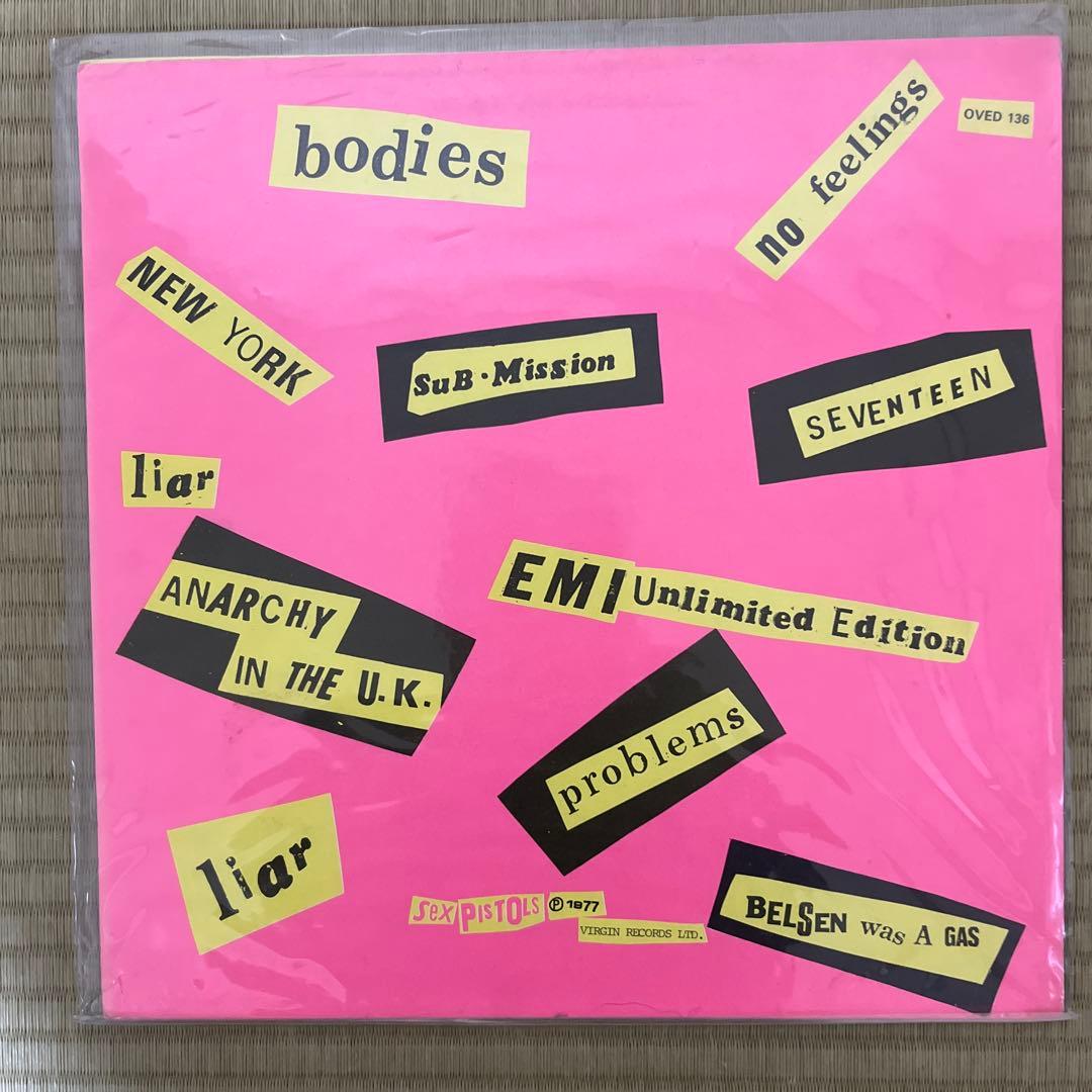 洋楽 Sex Pistols NEVER MIND THE BOLLOCKS