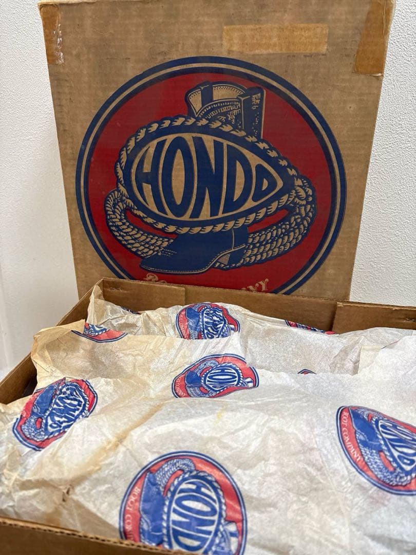 希少 HONDO BOOTS ウエスタンブーツ ビンテージ USA 6 1/2