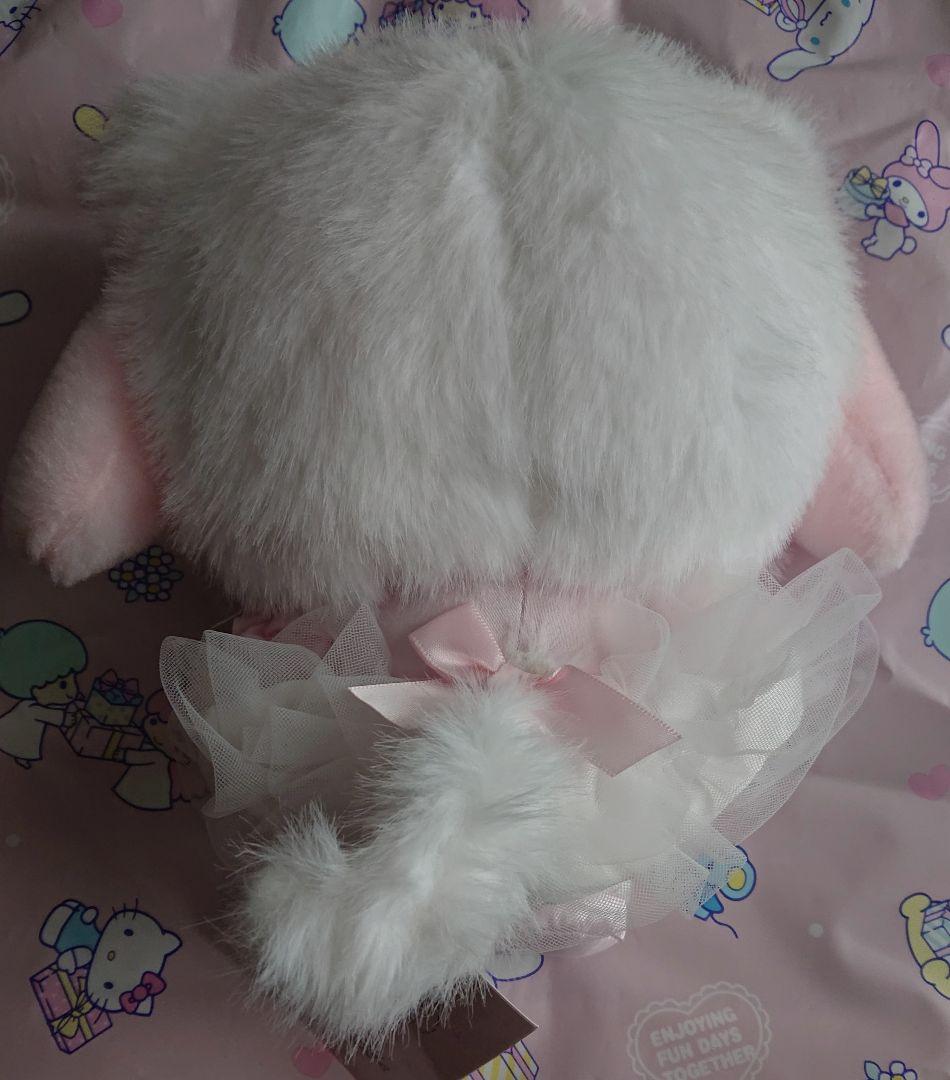 【美品】サンリオ マイメロディ 白猫バレリーナ ぬいぐるみ