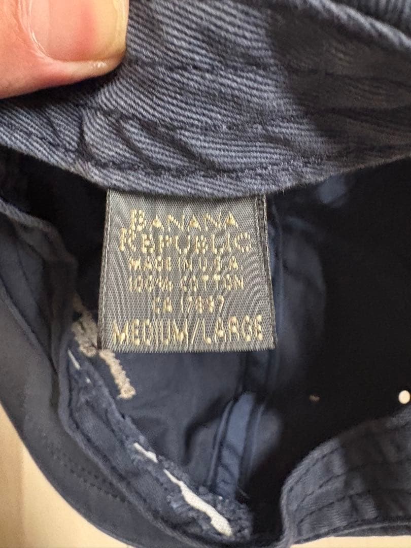 【激レア】80s 90s BANANA REPUBLIC キャップ　USA製