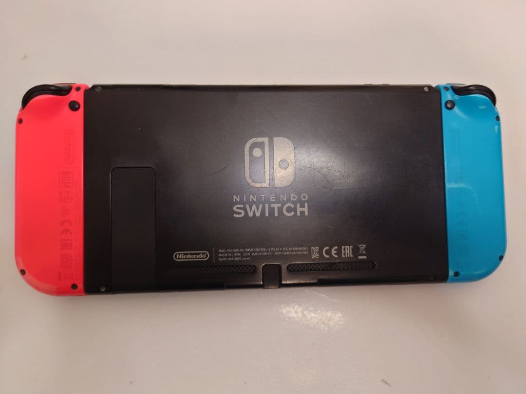 Nintendo Switch 青/赤 + Splatoon 2 + 付属品