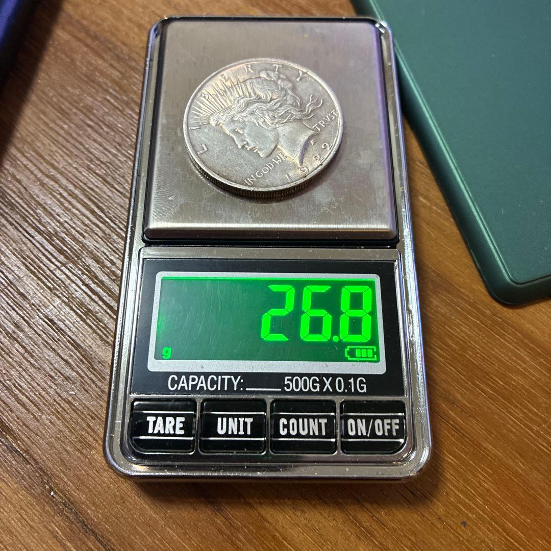1922年 平和の女神像  26.8g