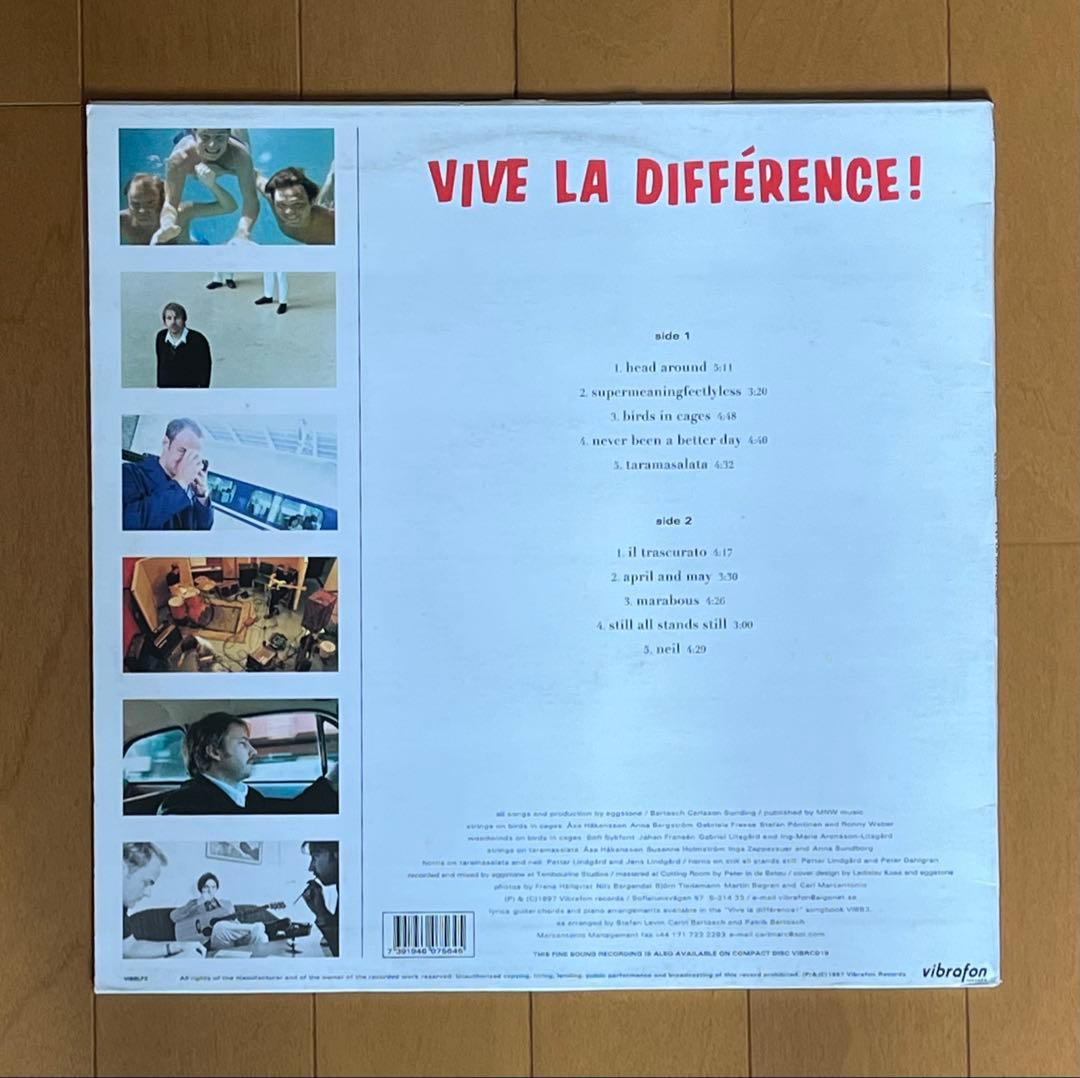 洋楽 Eggstone/Vive la difference! LP indie