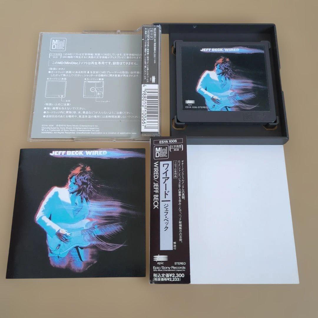 Jeff Beck／Wired MD ミニディスク　レア　洋楽　ジェフベック