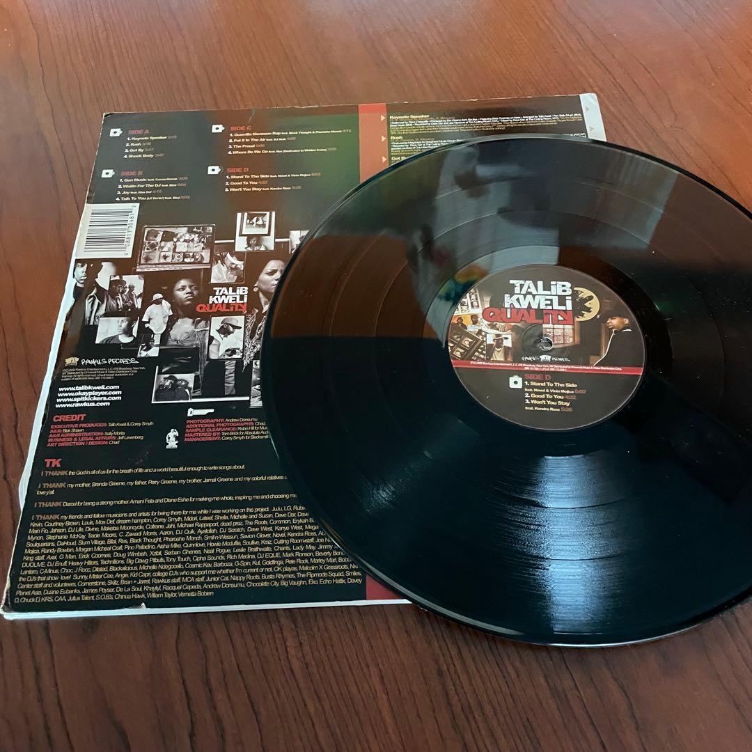 Talib Kweli Quality 2LP レコード