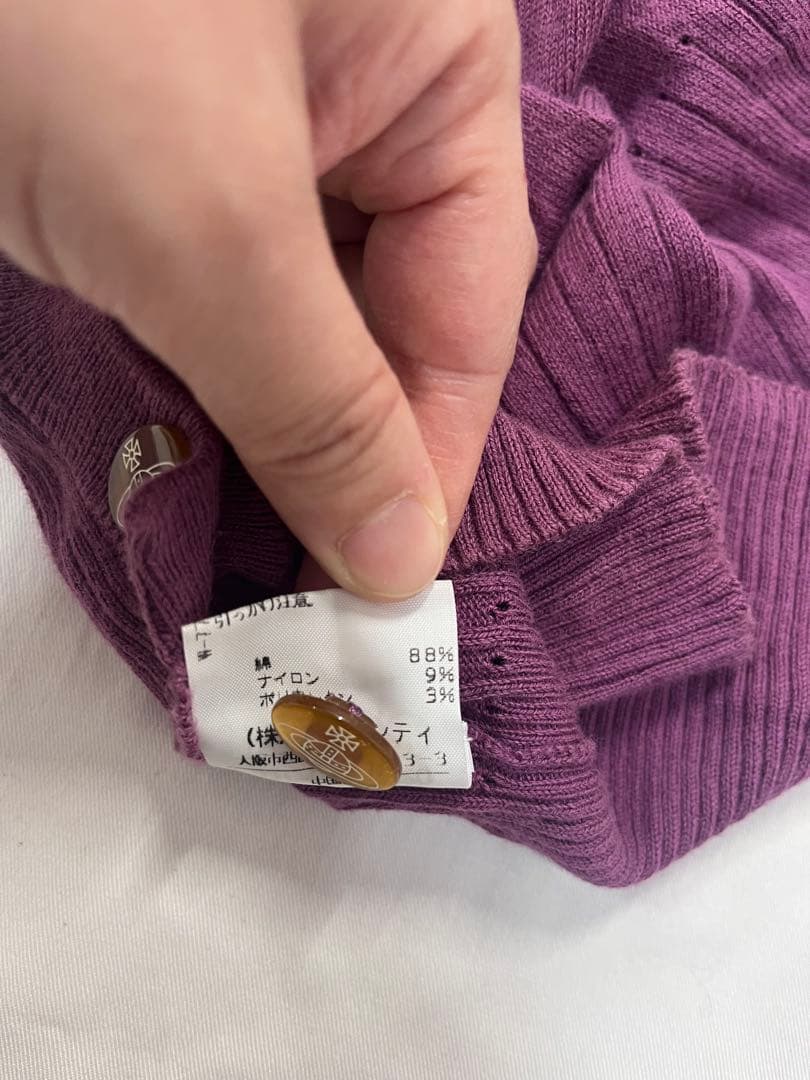 Vivienne Westwood RED LABEL カーディガンオーブボタン