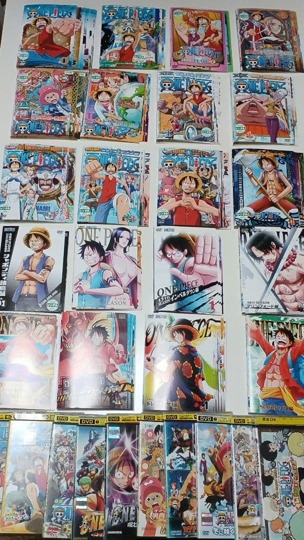 アニメ　DVD　ONE PIECE ワンピース　1～18th SEASON+映画