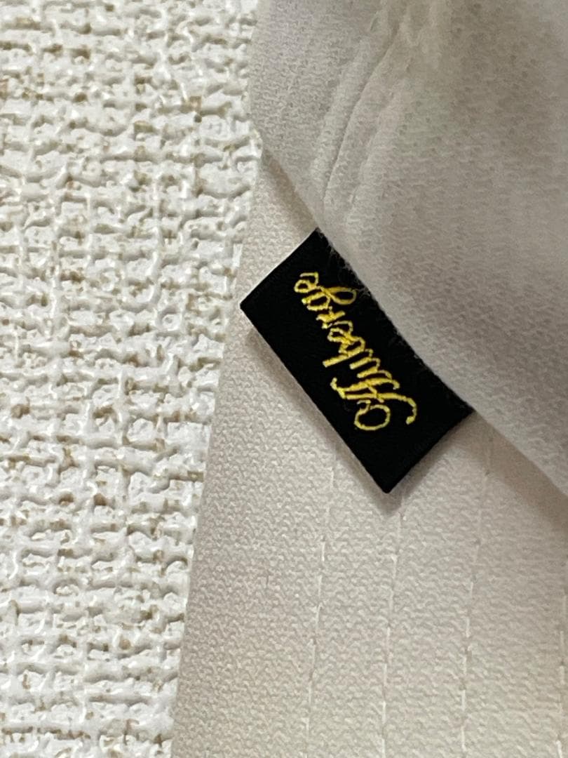 断*離様 【極美品】AUBERGE CAP オンブレチェック柄 ホワイト系 25