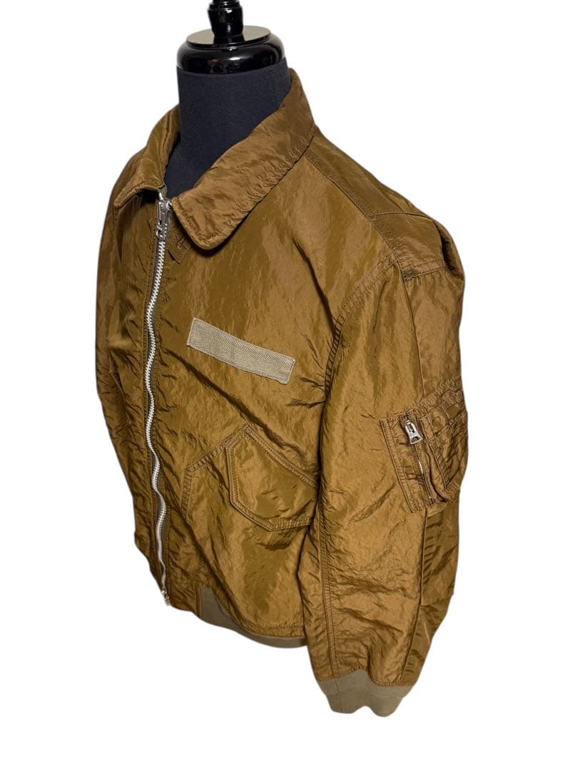 サカイ　Sacai 26SSコレクション フライトジャケット　ブルゾン　サイズ2