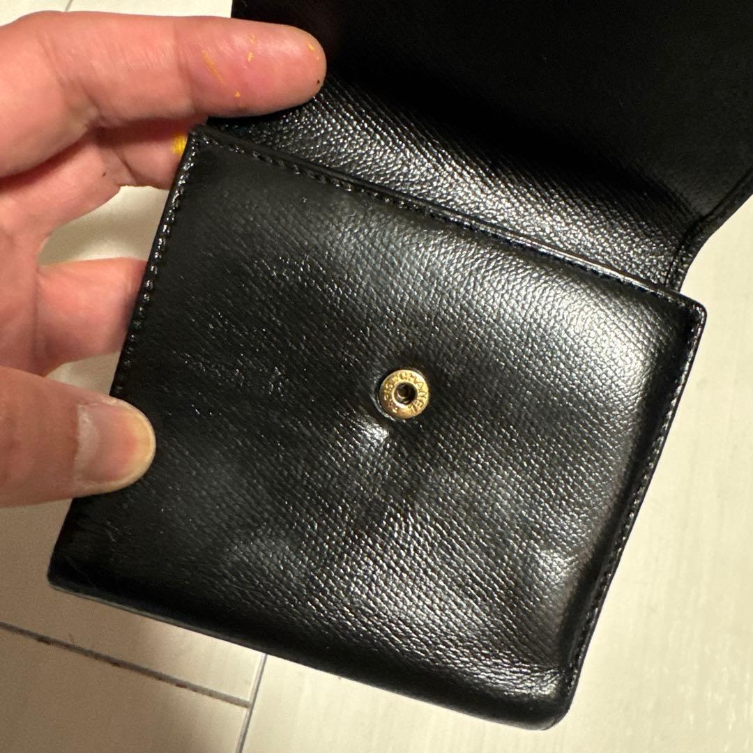 専用　正規品・赤金　CHANEL シャネル 二つ折り財布