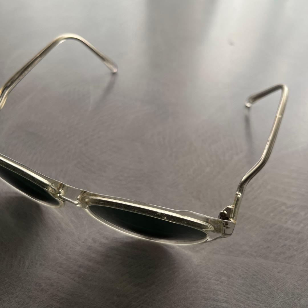 Ray-Ban クリアフレームサングラスW1947／ケース・クロス付き