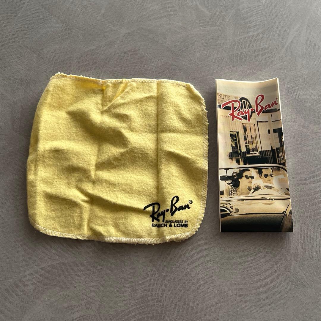 Ray-Ban クリアフレームサングラスW1947／ケース・クロス付き