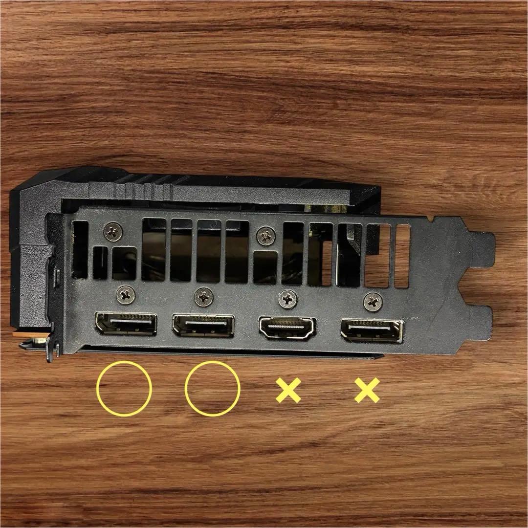 【訳あり動作品】ASUS RX5700XT TUF GAMING 出力制限あり