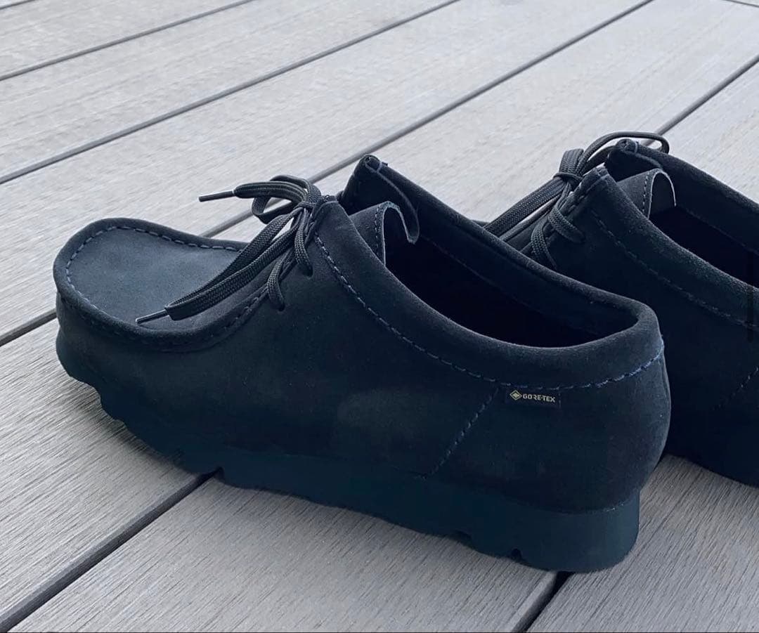 Clarks ワラビー ゴアテックス ダークネイビー ビームス別注 UK7