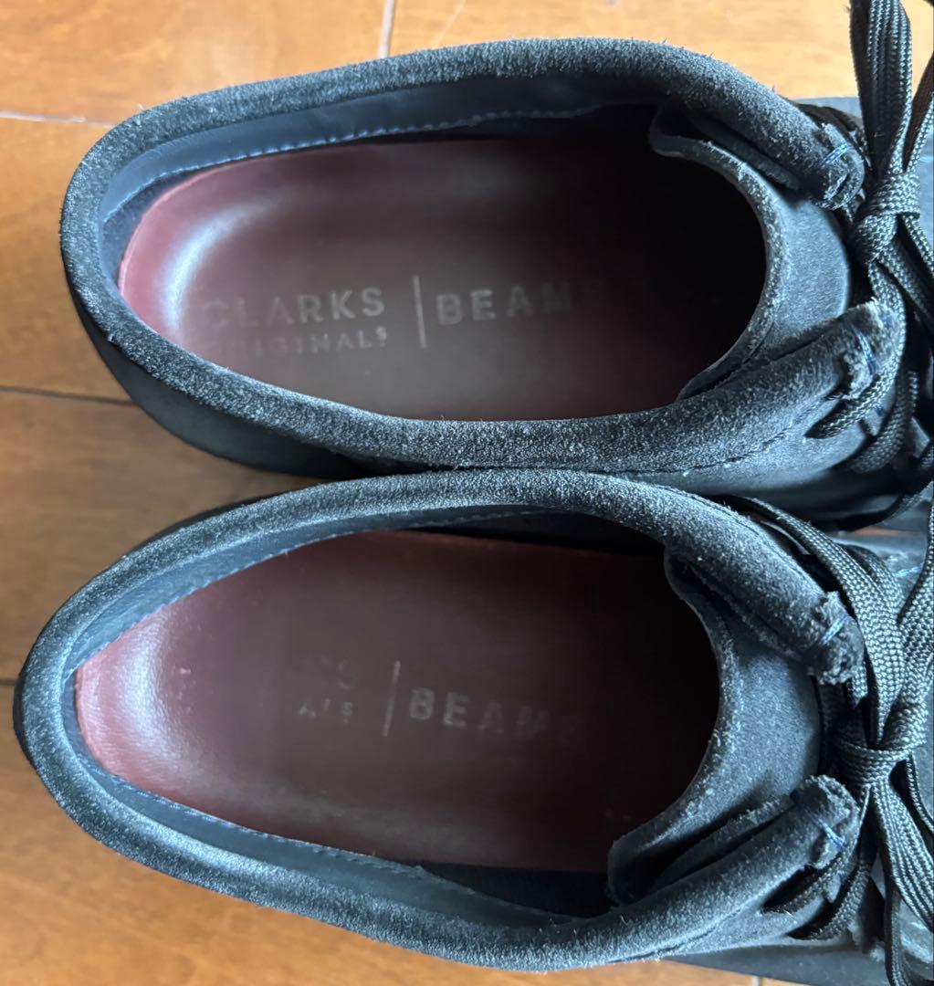 Clarks ワラビー ゴアテックス ダークネイビー ビームス別注 UK7