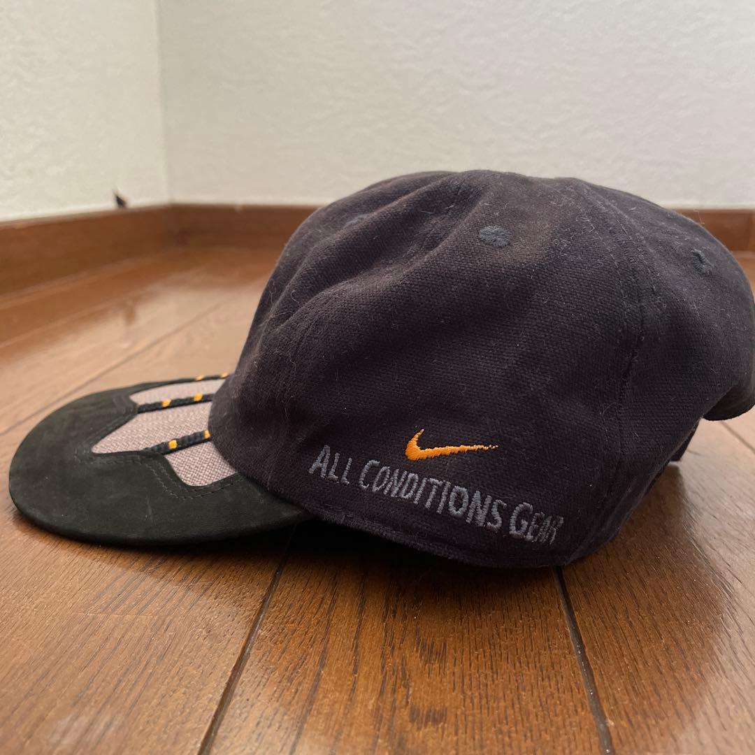 90s NIKE ACG レザービルキャップ デッドストック 超希少 ストリート