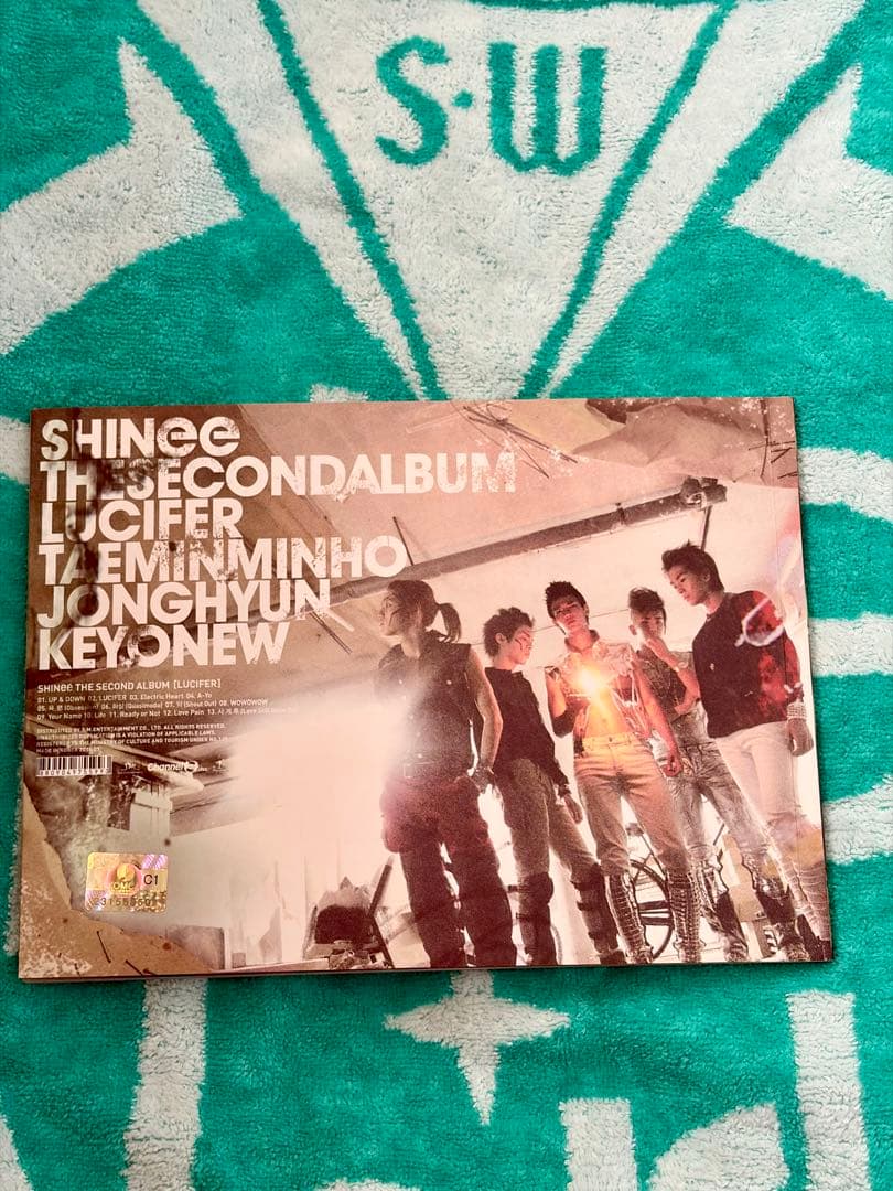 SHINee 韓国盤CD LUCIFER ABセット &ミノトレカ