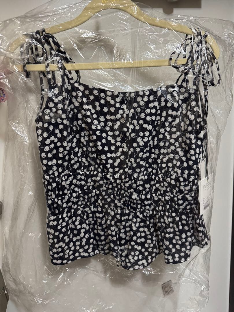 herlipto チェリー　キャミ　Cherry PatternStrapTop