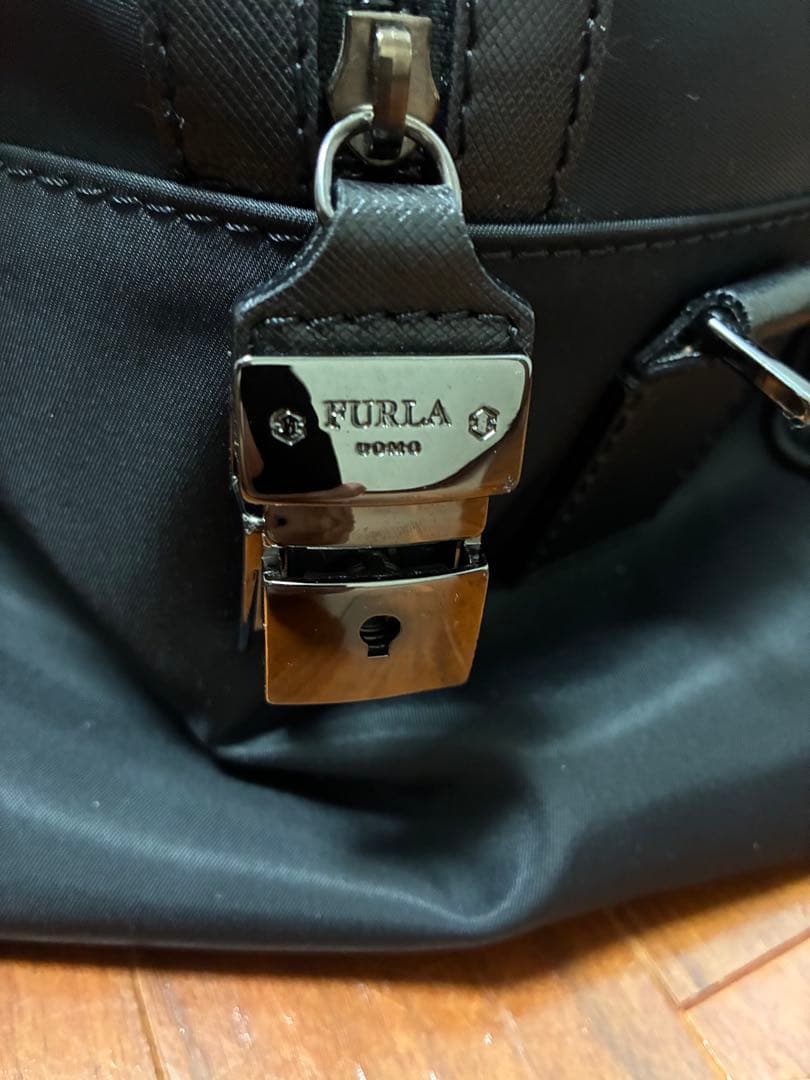 【新品 未使用品】FURLA UOMO フルラ ボストンバッグ　ストラップ付き