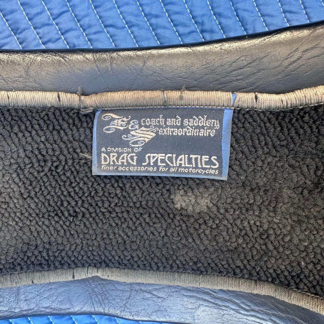 当時物　ドラッグスペシャリティーズ ダブルシートxlh xlchアイアンショベル