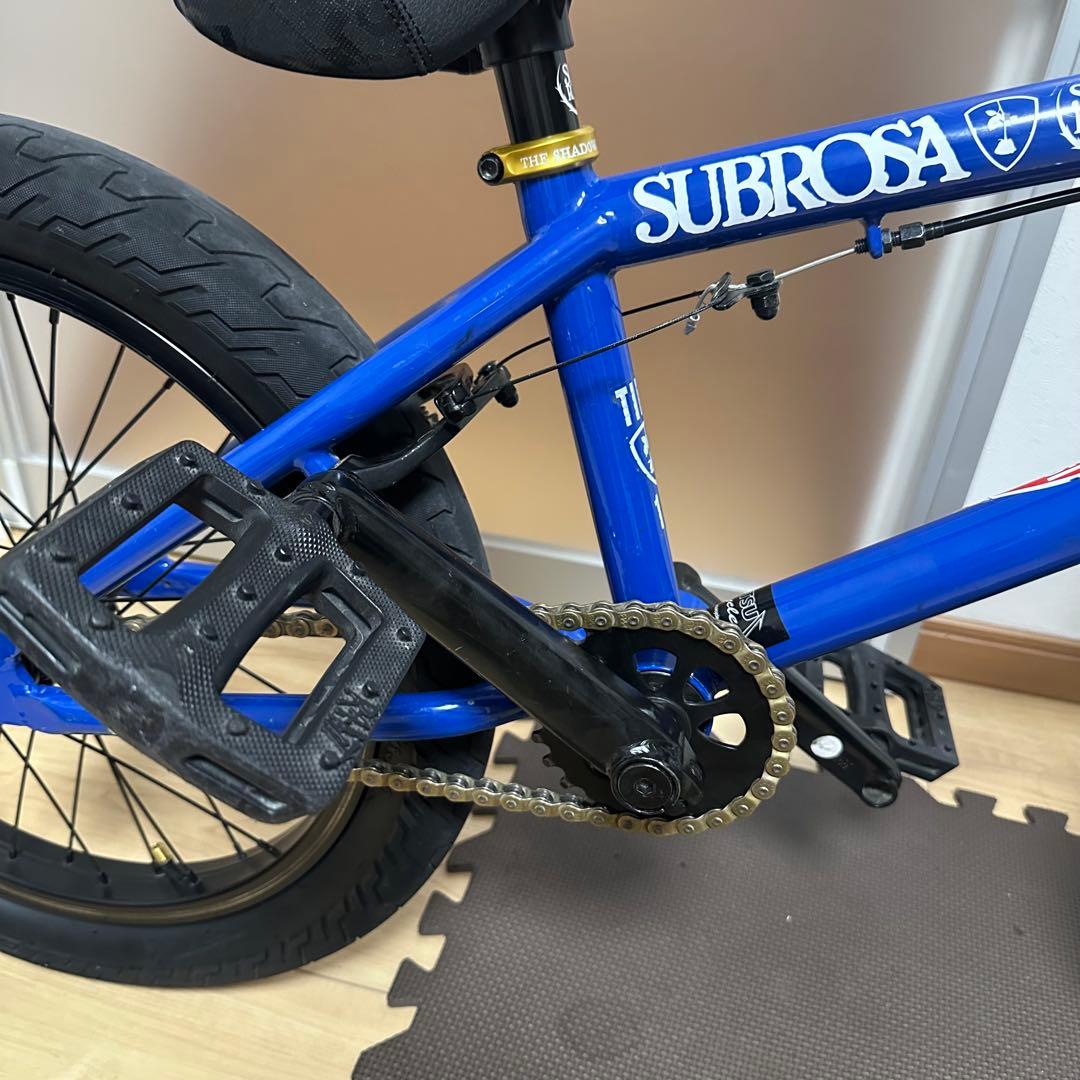301さま　専用　SUBROSA BMX18インチ 青