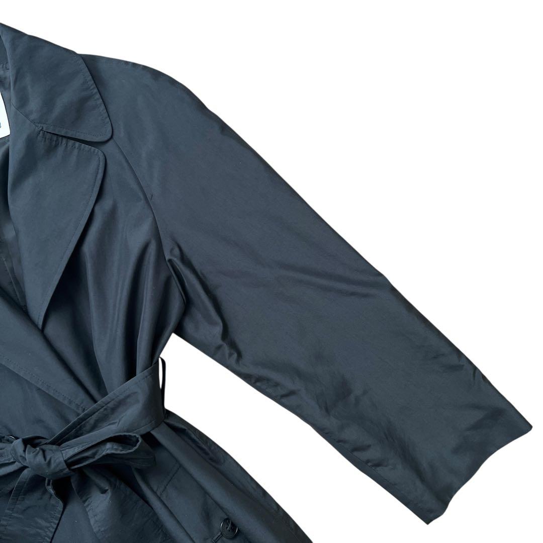 Aquascutum　シルク　トレンチコート　イングランド製　白タグ　高級