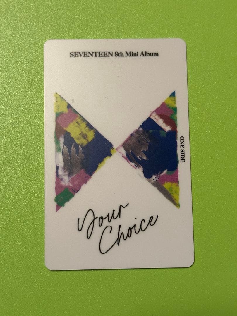 SEVENTEEN セブチ ラキドロ トレカ ドギョム Yourchoice