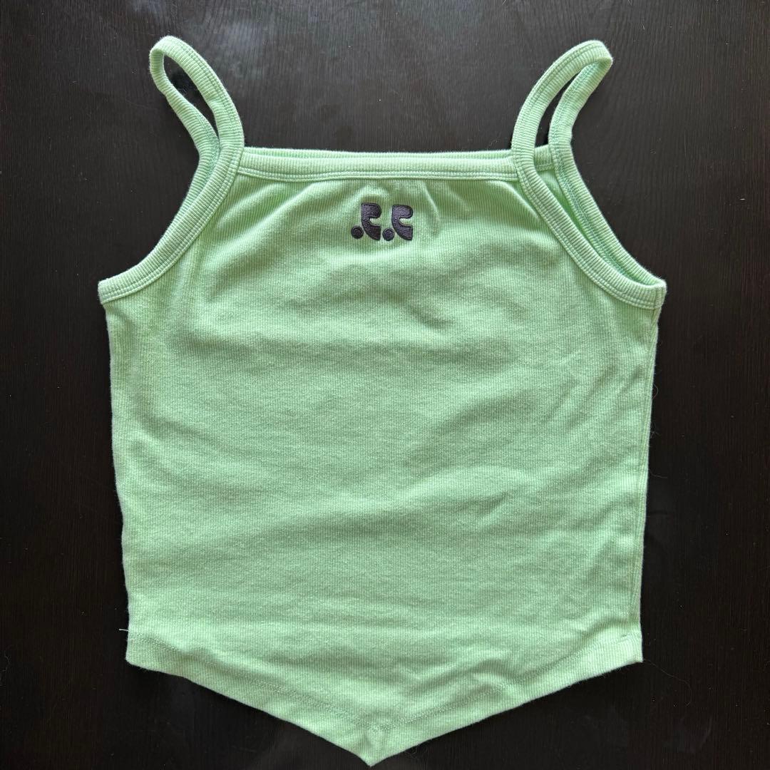 Rest&Recreation SLEEVELESS TOP イエローグリーン