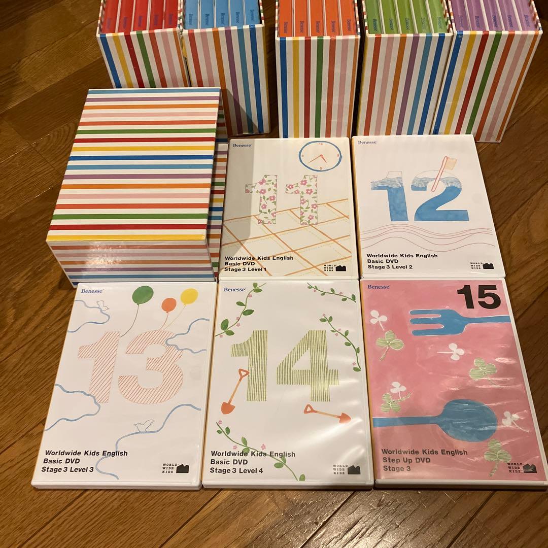 Worldwide Kids English Basic DVD セット