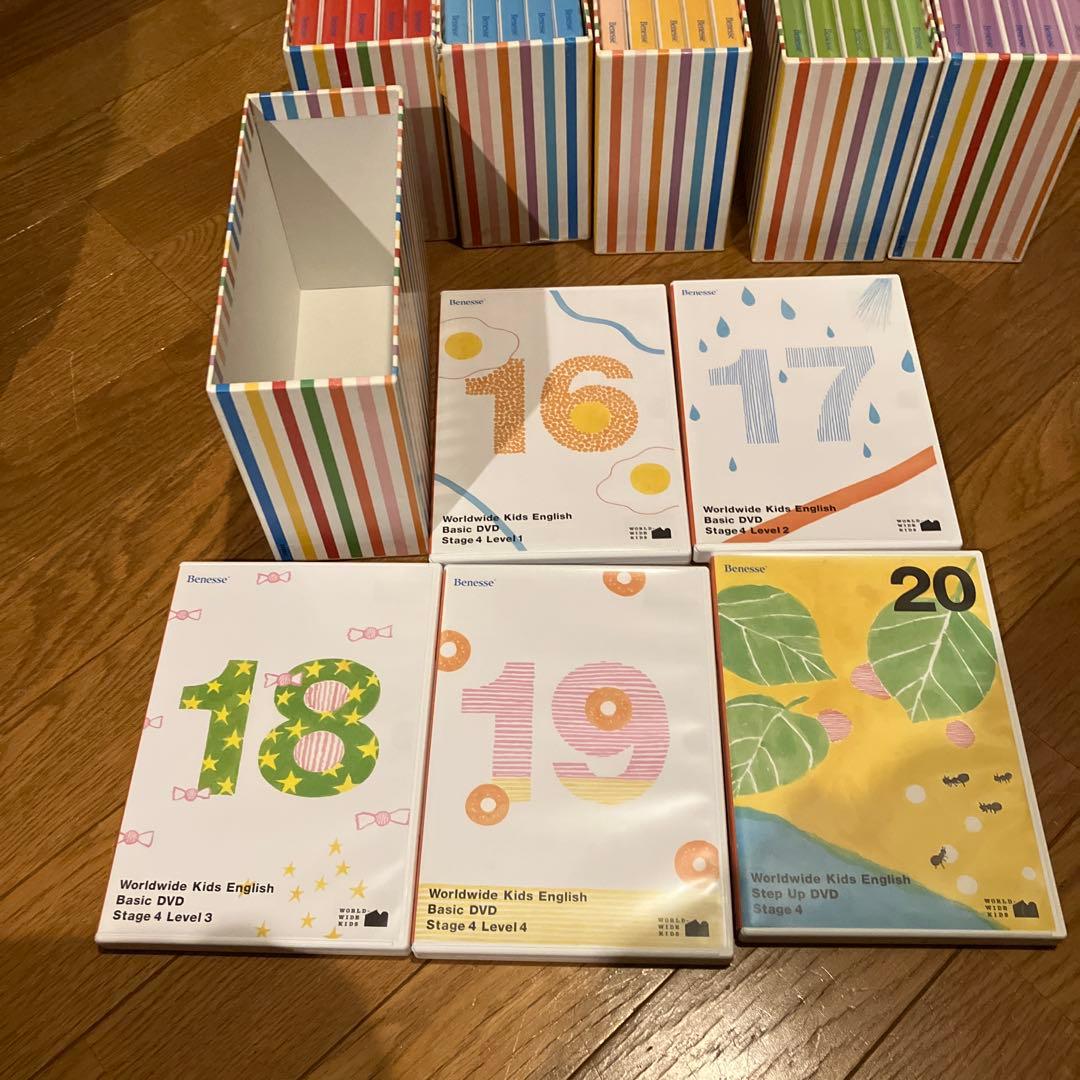 Worldwide Kids English Basic DVD セット