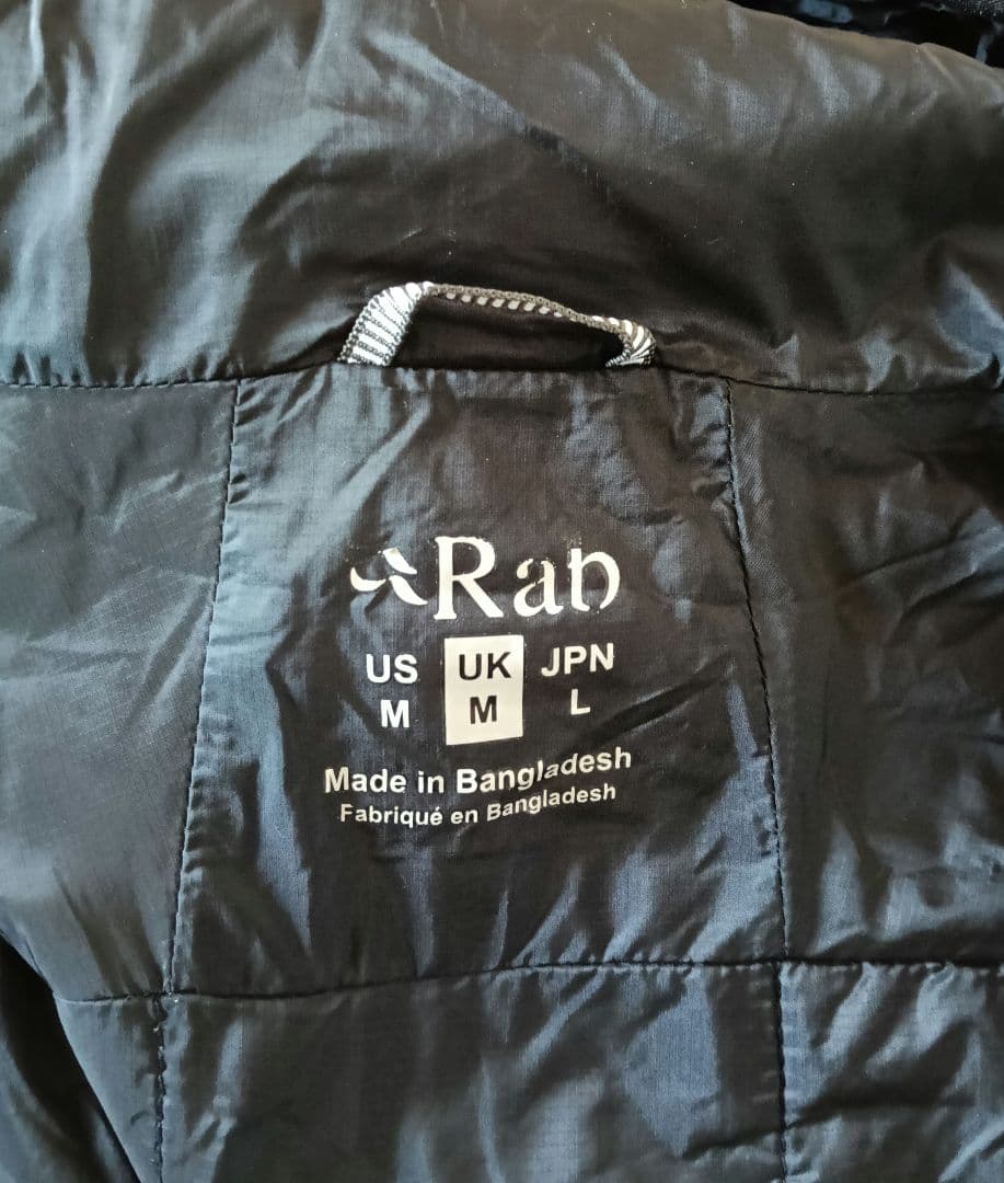 Rab ゼネアアルパインライトジャケット　JPN Ｌサイズ