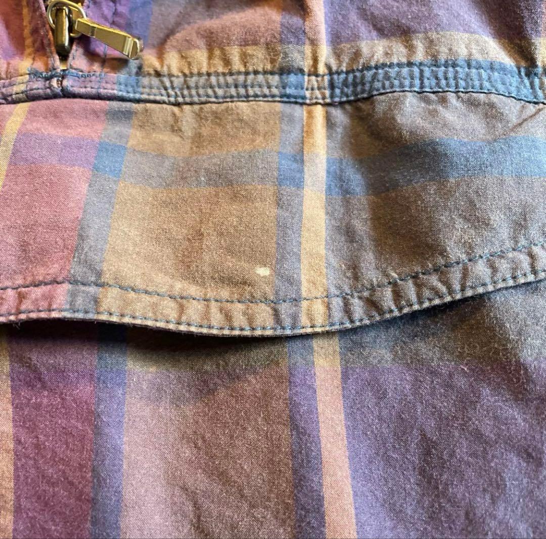 OLD GAP コットンアノラック（マドラスチェック）