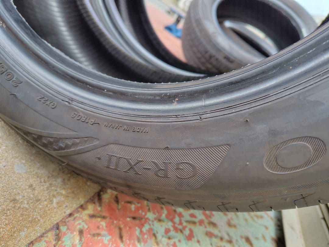 、BS GR-X2 205/55R16 2023年製 残溝7mm