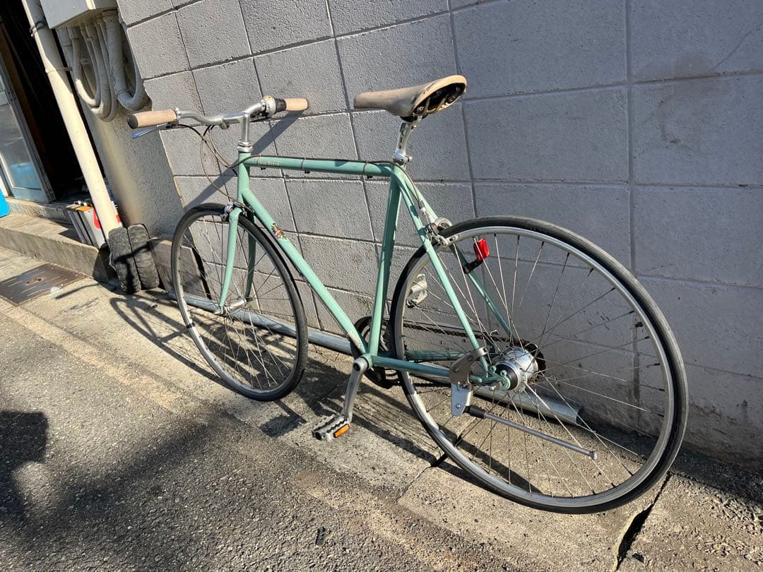 イタリア、Bianchi、フラットバーロード、内製5段変速、viaBrera‼️