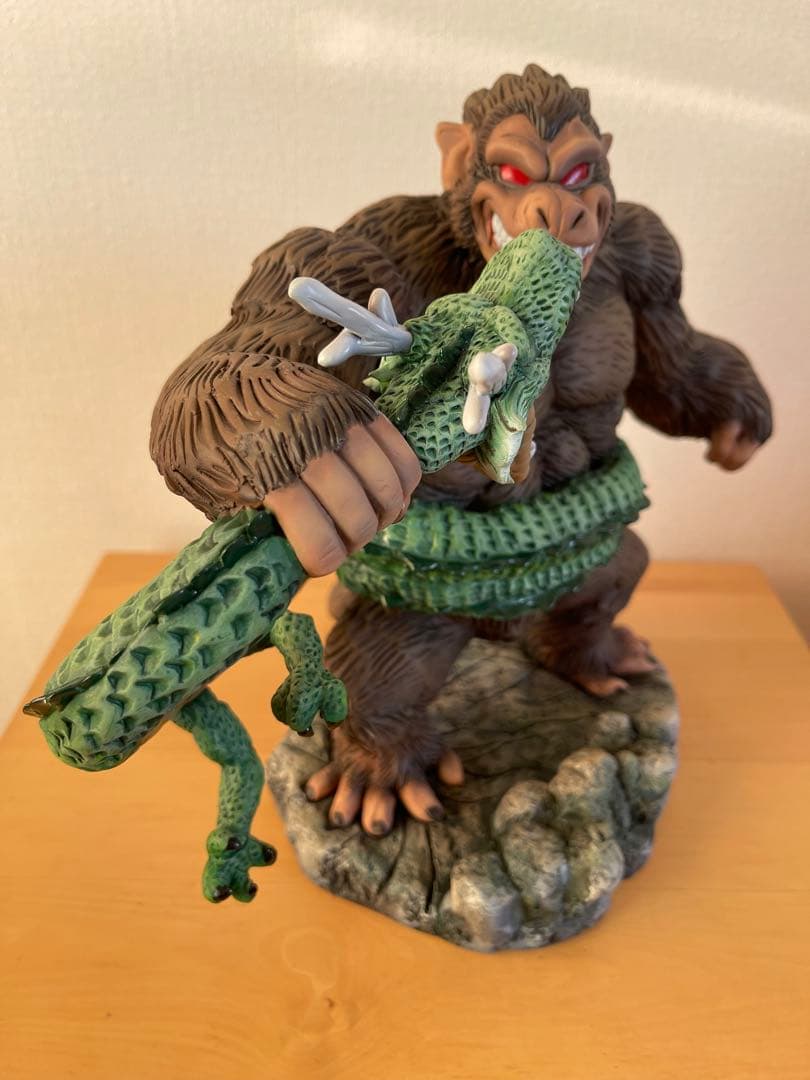 ドラゴンボール　一品物　大猿　神龍　製作品　高さ25センチ 創作品　孫悟空