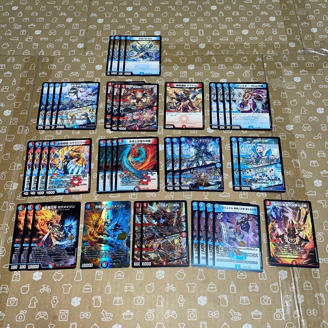 デュエマ　ドキドキ強いデッキ　２５の王道　開封済み　デッキ　１０種セット