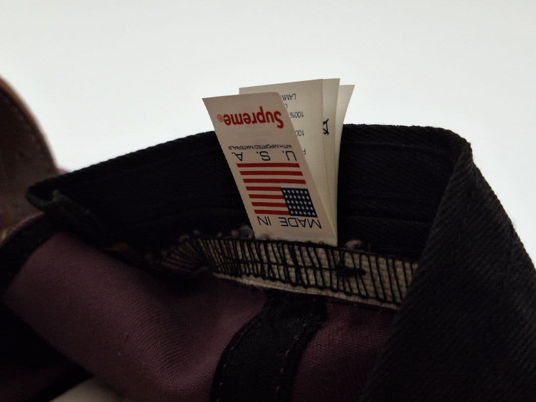【極美品】　Supreme　2-Tone　S Logo　6-Panel