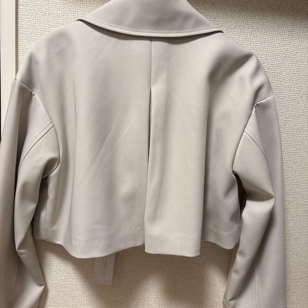 【新品】トレンチショートコート プロポーションボディドレッシング