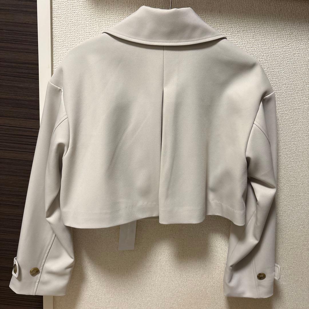 【新品】トレンチショートコート プロポーションボディドレッシング