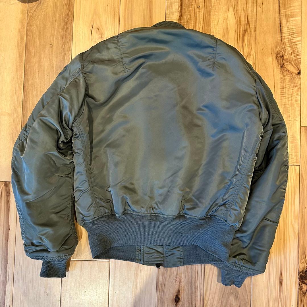 90s USA製 ALPHA B-15 MOD 限定フライトジャケットビンテージ