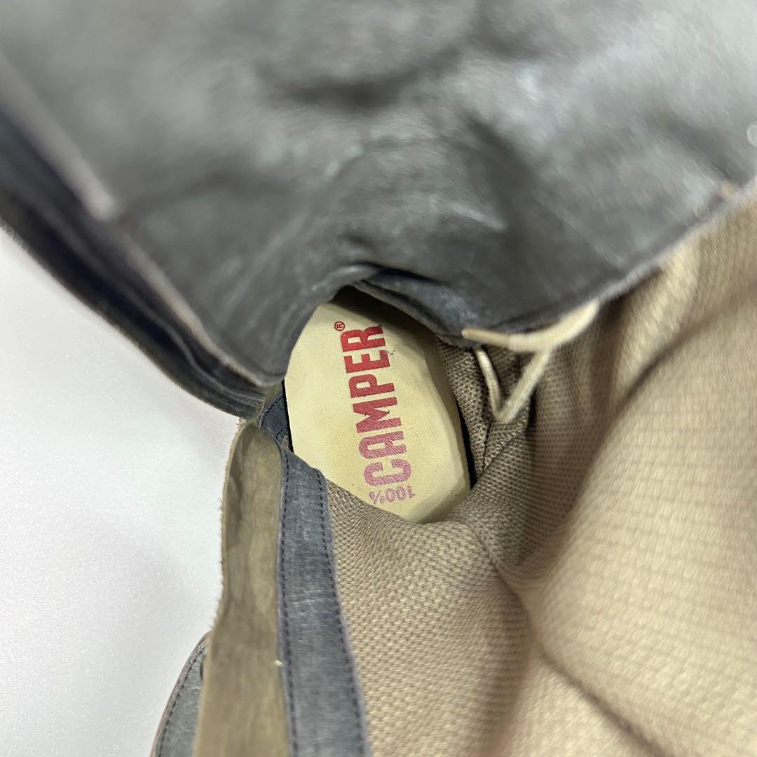 冬物セール✨【美品】CAMPER カンペール レースアップブーツ スエード 38