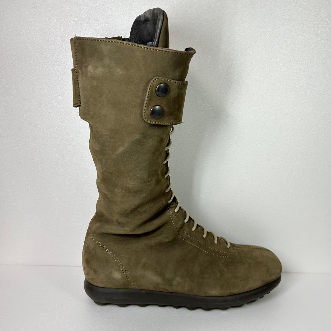 冬物セール✨【美品】CAMPER カンペール レースアップブーツ スエード 38