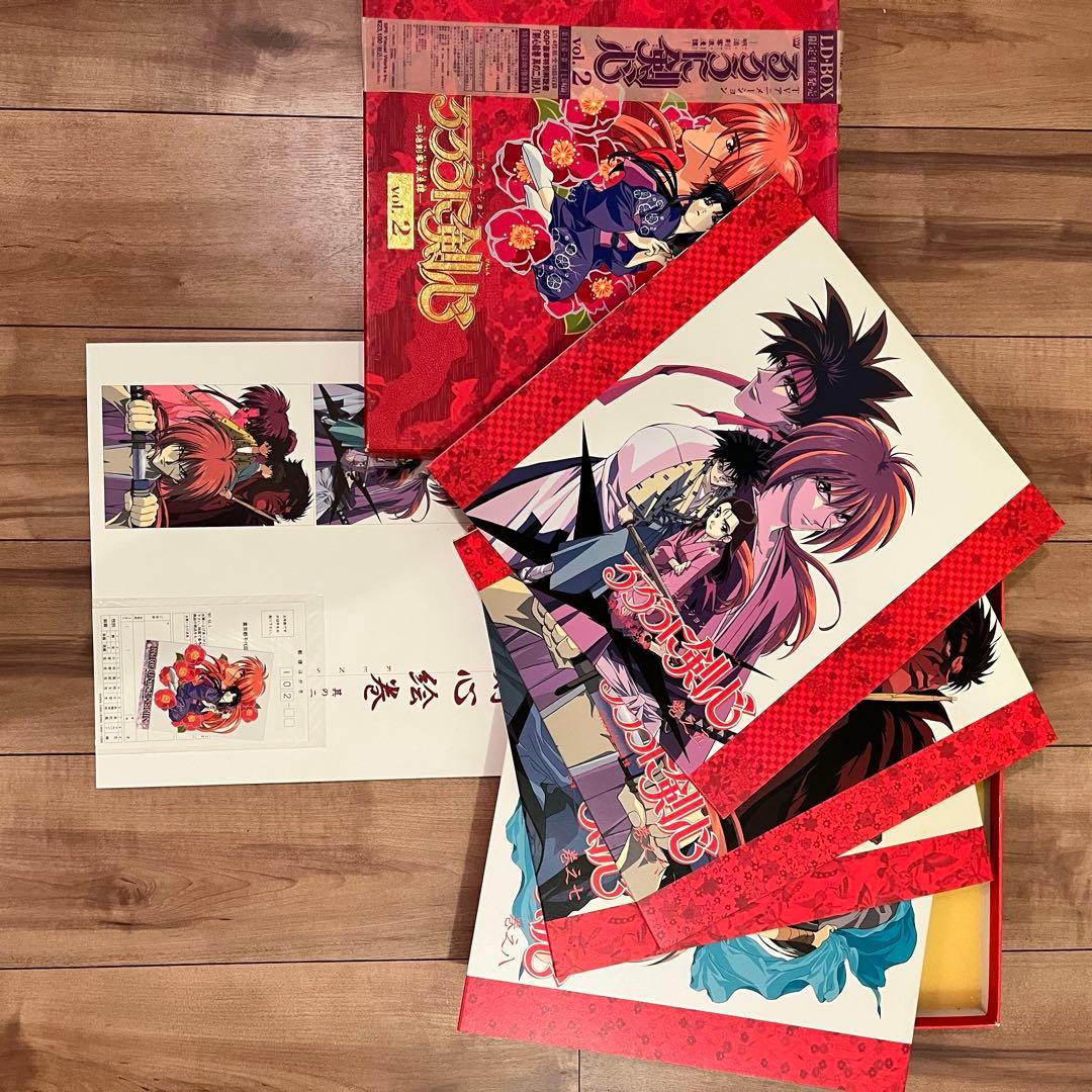 LD-BOX るろうに剣心 1 2 3 4 5 6 レーザーディスク