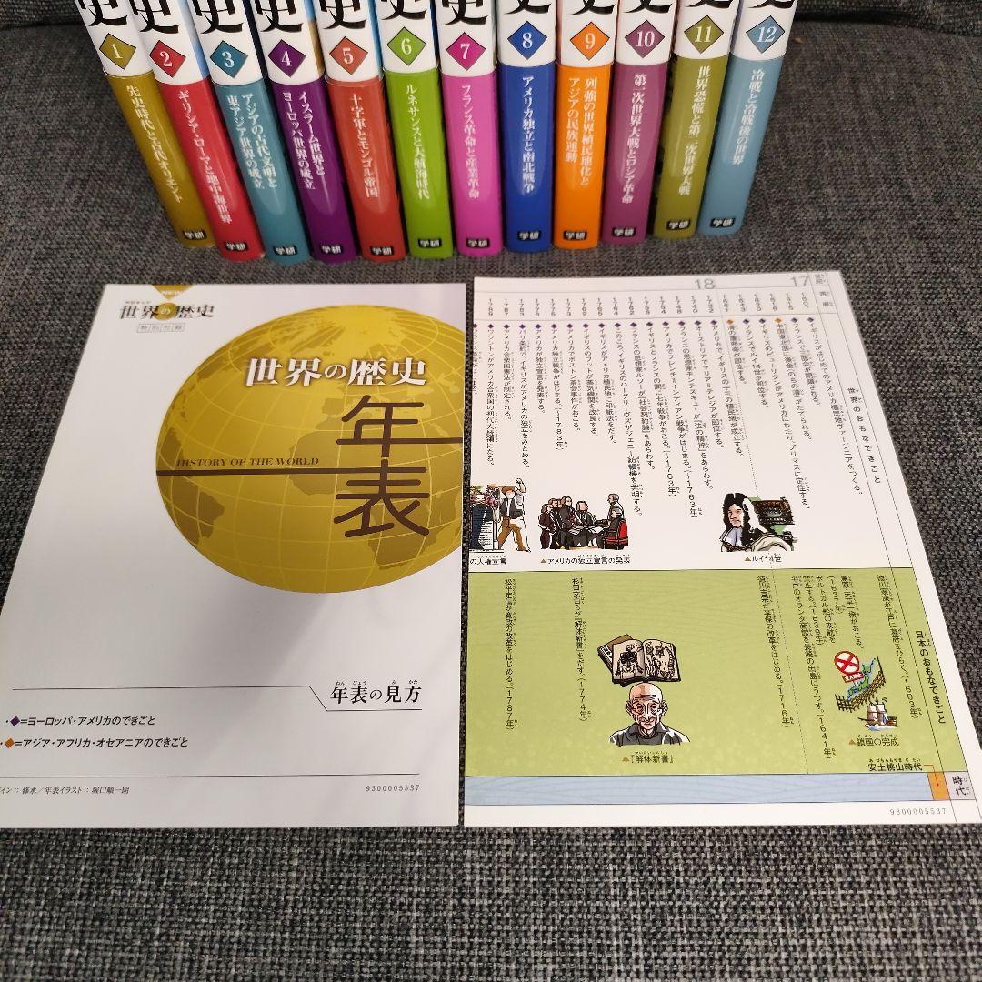 【新品同様】NEW 世界の歴史 全12巻セット箱入