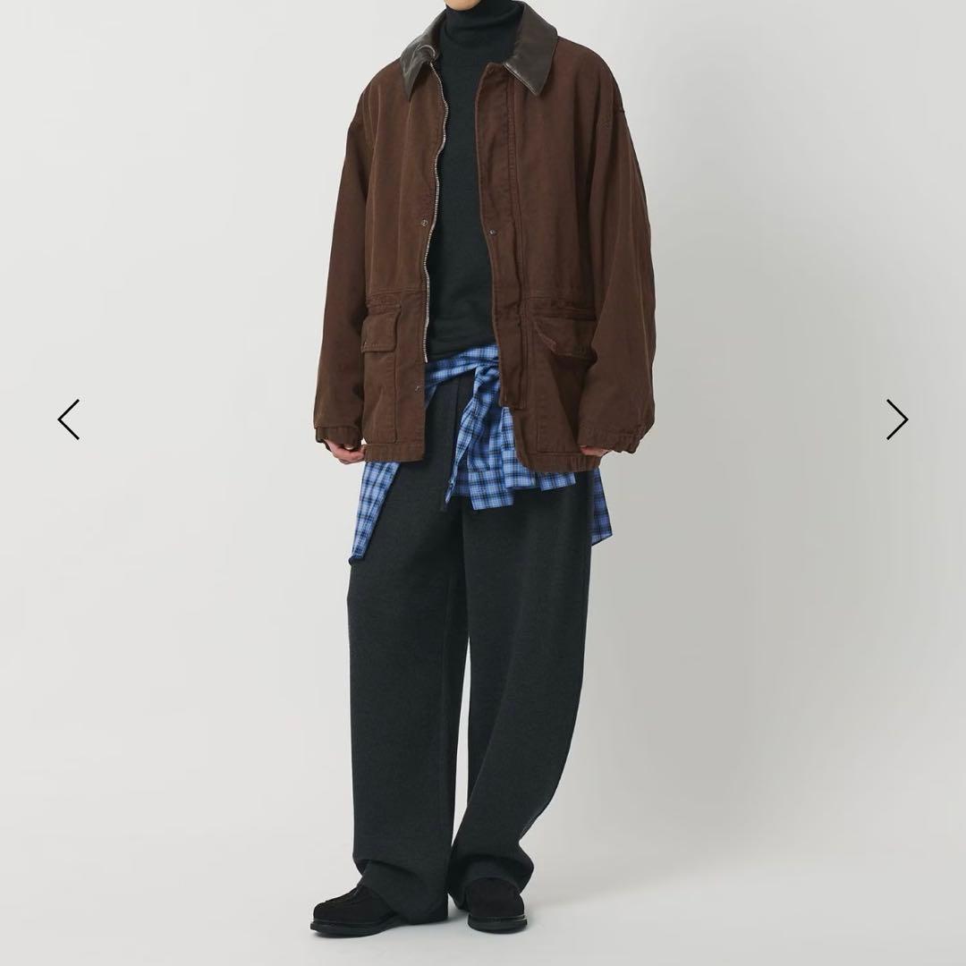 H BEAUTY&YOUTH ＜H＞グラデーション OX カバーオール サイズS