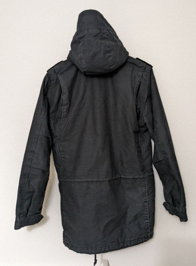 Carhartt ヒックマンコート 黒【S】古着 モッズコート