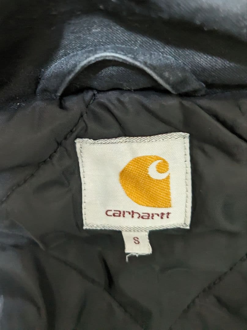 Carhartt ヒックマンコート 黒【S】古着 モッズコート