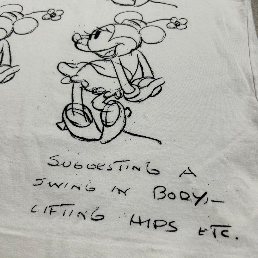 Disney COMME des GARÇONS SHIRT 白 グラフィック