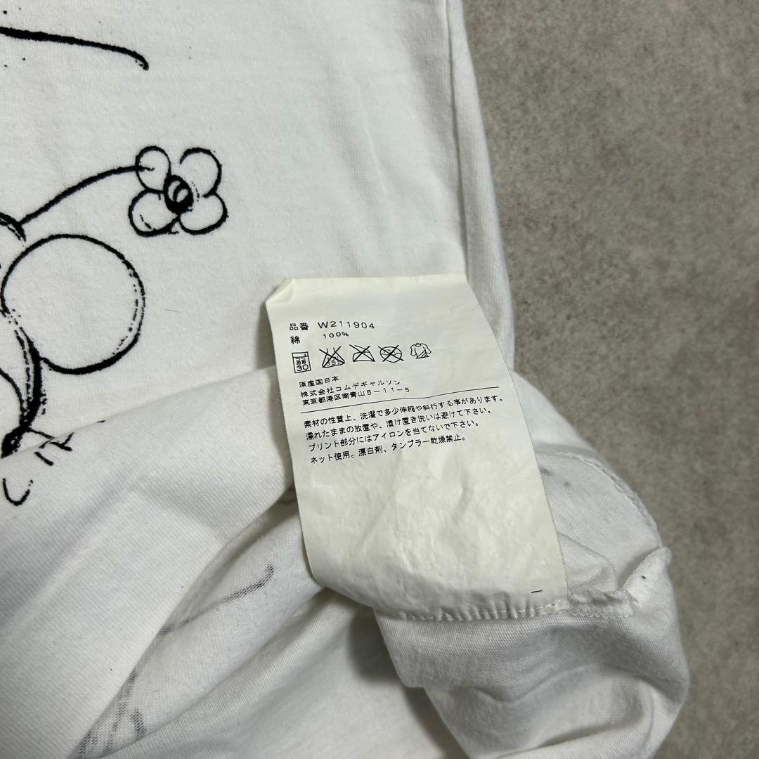 Disney COMME des GARÇONS SHIRT 白 グラフィック